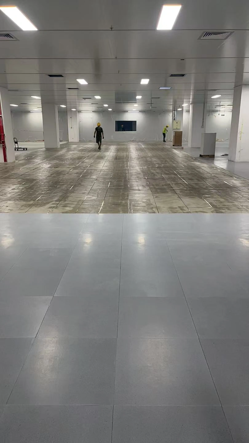 职业教育综合培训中心PVC地板铺装施工