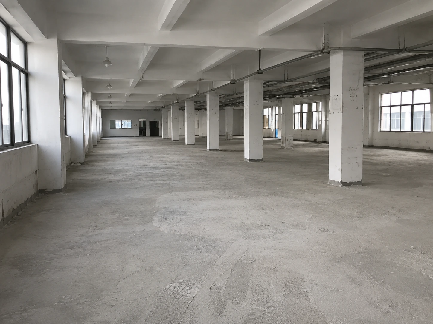 医学实验检测中心防静电环氧地坪完工效果