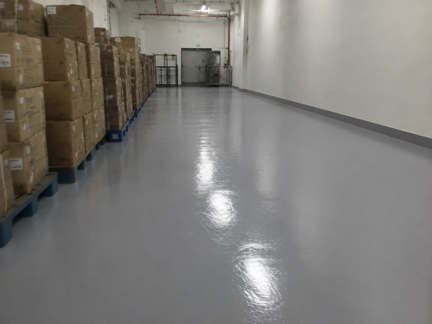 Hotel Warehouse and Equipment Room Wear-Resistant Epoxy Flooring Project