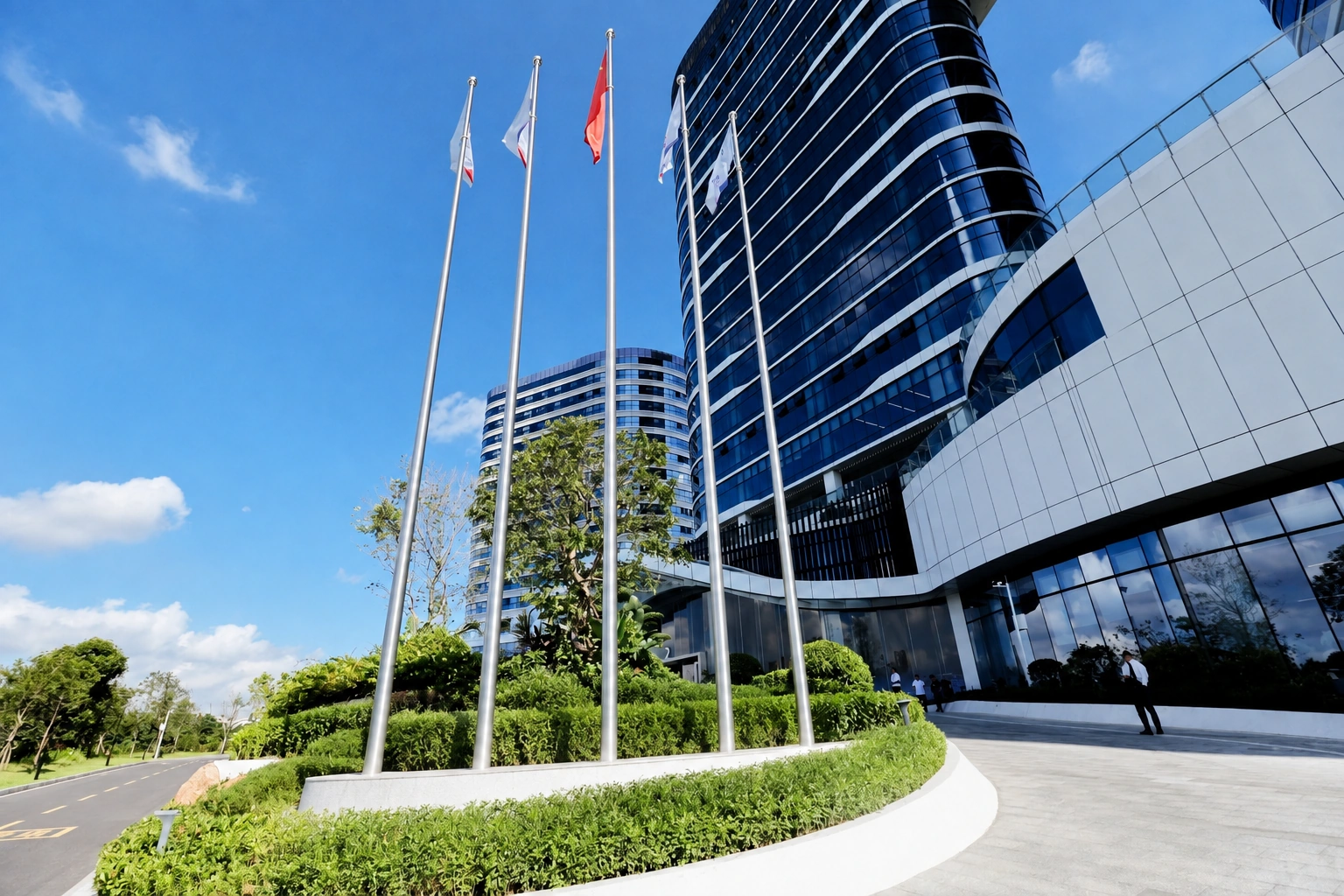 企业总部办公空间地坪项目案例