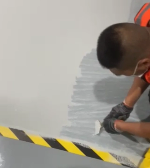 PVC flooring installation at Topstar Nghe An G4 in Vietnam